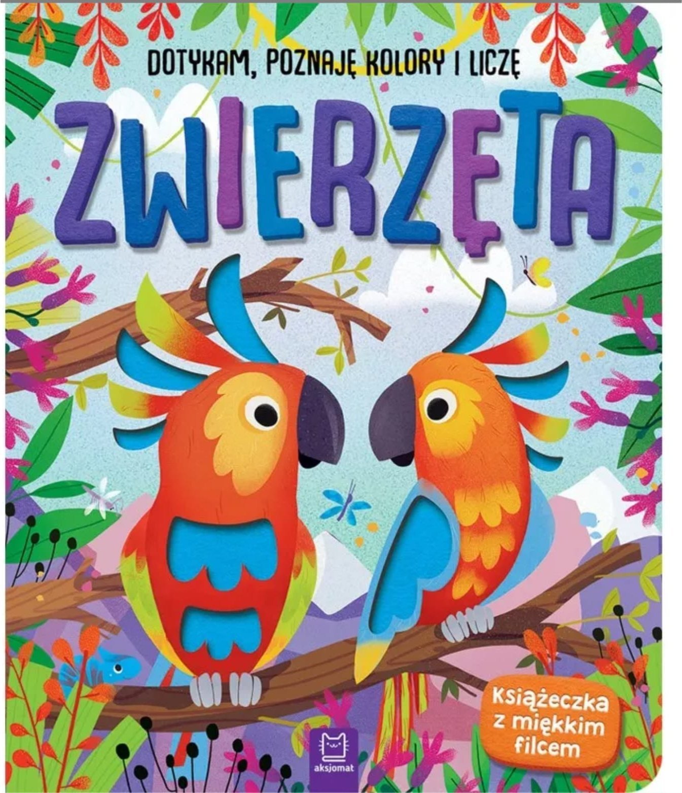 KSIĄŻECZKA SENSORYCZNA DOTYKAM POZNAJĘ KOLORY