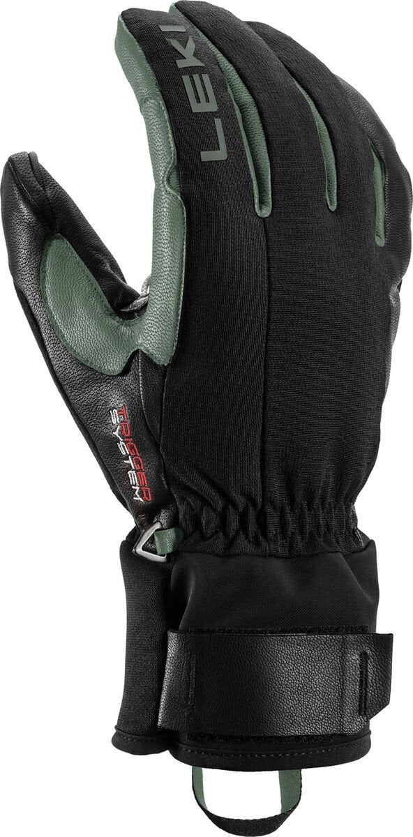 LEKI RĘKAWICE Argus Thermo 3D black green 11.0