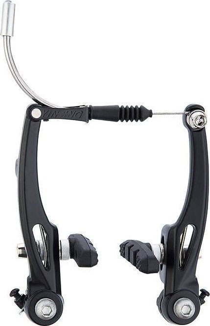 Xingtai City Szczęki hamulca V-brake aluminiowe czarne. kpl. na rower YX-C230 Uniwersalny