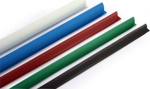 Herlitz GRZBIETY WSUWANE 9 MM, BIAŁY