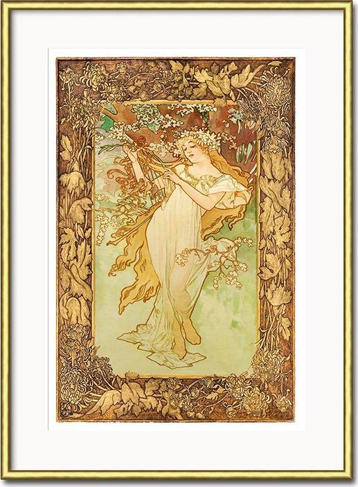 ART-POL Obraz Alfonsa Muchy reprodukcja 31x41cm