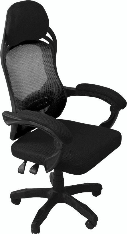 Elior Czarny regulowany fotel obrotowy - Ramiro