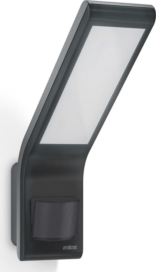 Kinkiet Steinel Projektor LED z czujnikiem ruchu i zmierzchu 10,5W 230V IP44 XLED HOME antracyt (012069)