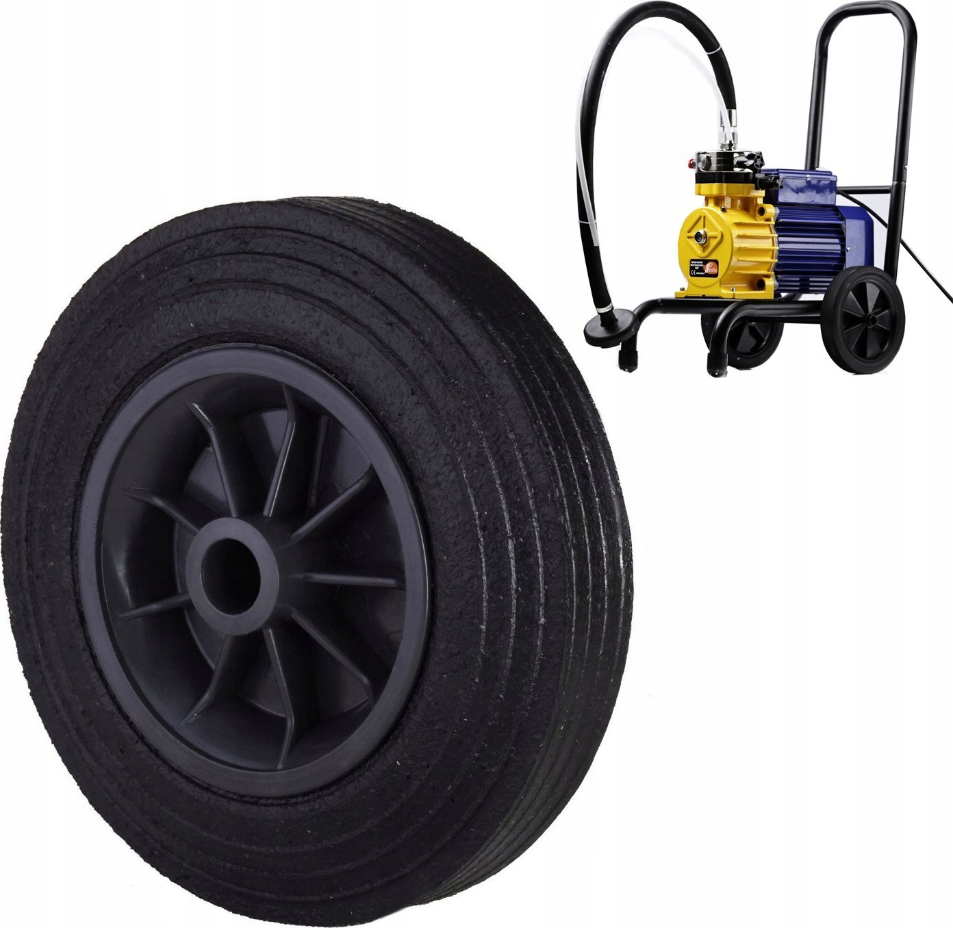 Rosfix KOŁO Z OPONĄ OPONA DO AGREGATU MALARSKIEGO AGREGAT MALARSKI ROSFIX STRONG