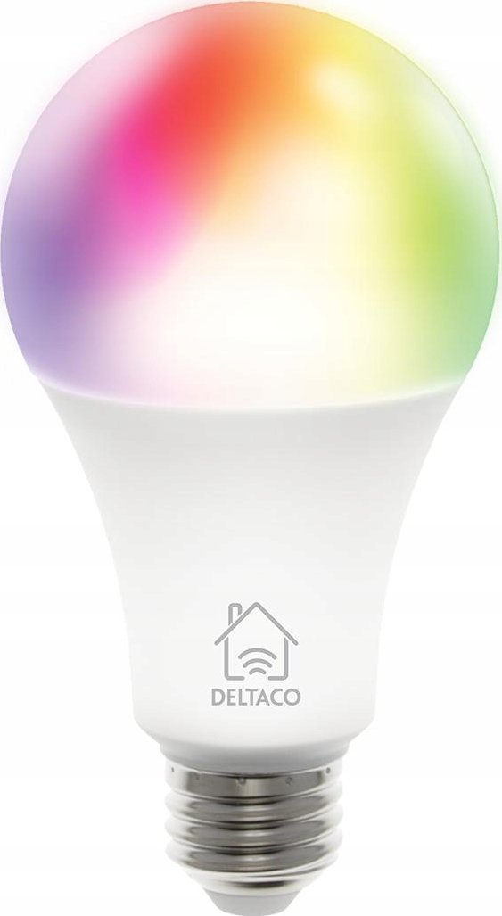 Deltaco Deltaco Smart Home LED E27 Birnenform 9W RGB