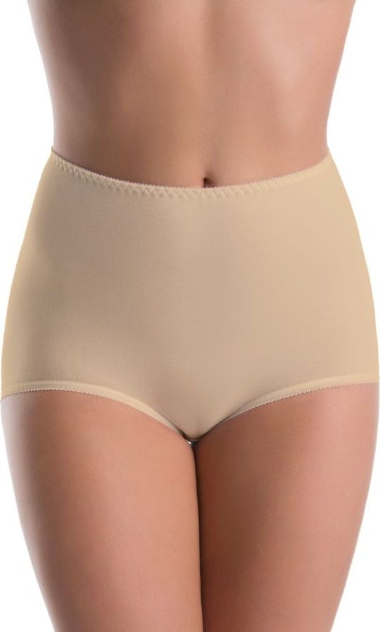 Teyli Majtki bambusowe z wysokim stanem Ori beżowe Beżowy XS