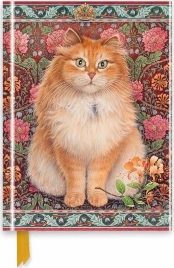 Notatnik A5 linia TW Kot Blossom Lesley Anne Ivory