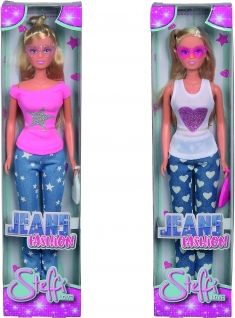 Simba Lalka Steffi Love Jeansowa Moda 29cm