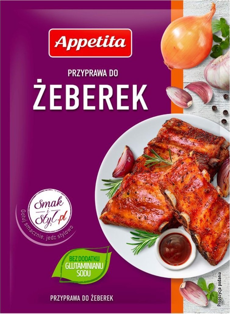 Appetita Appetita Przyprawa do żeberek 20 g