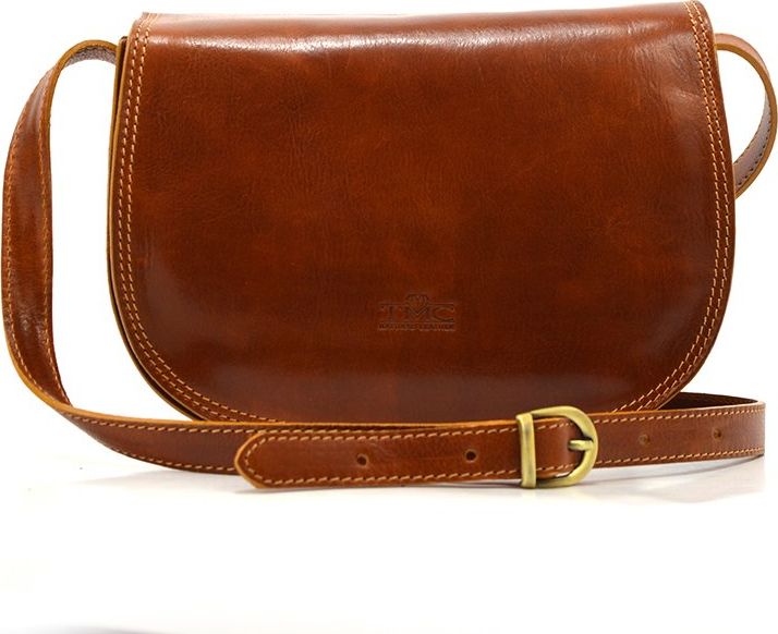 TMC Torebka skórzana TMC vp010ls Camel