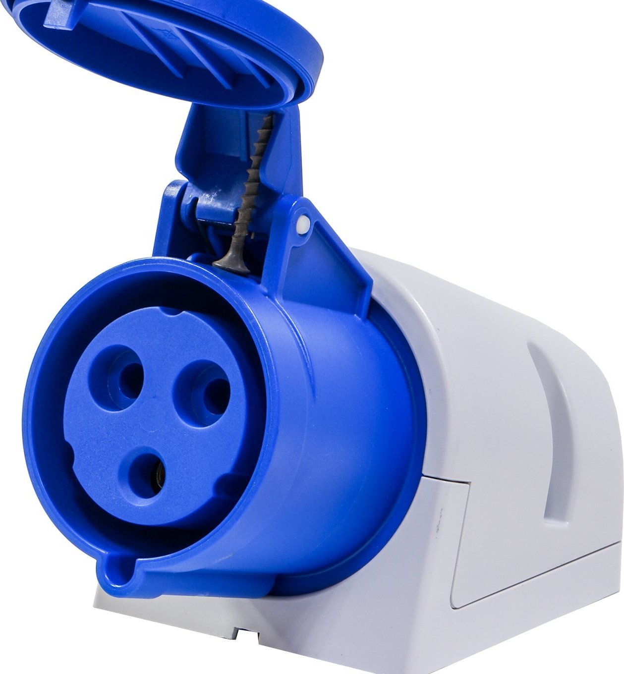 PCE Gniazdo stałe 32A 3P 230V niebieski IP44 123-6 PCE