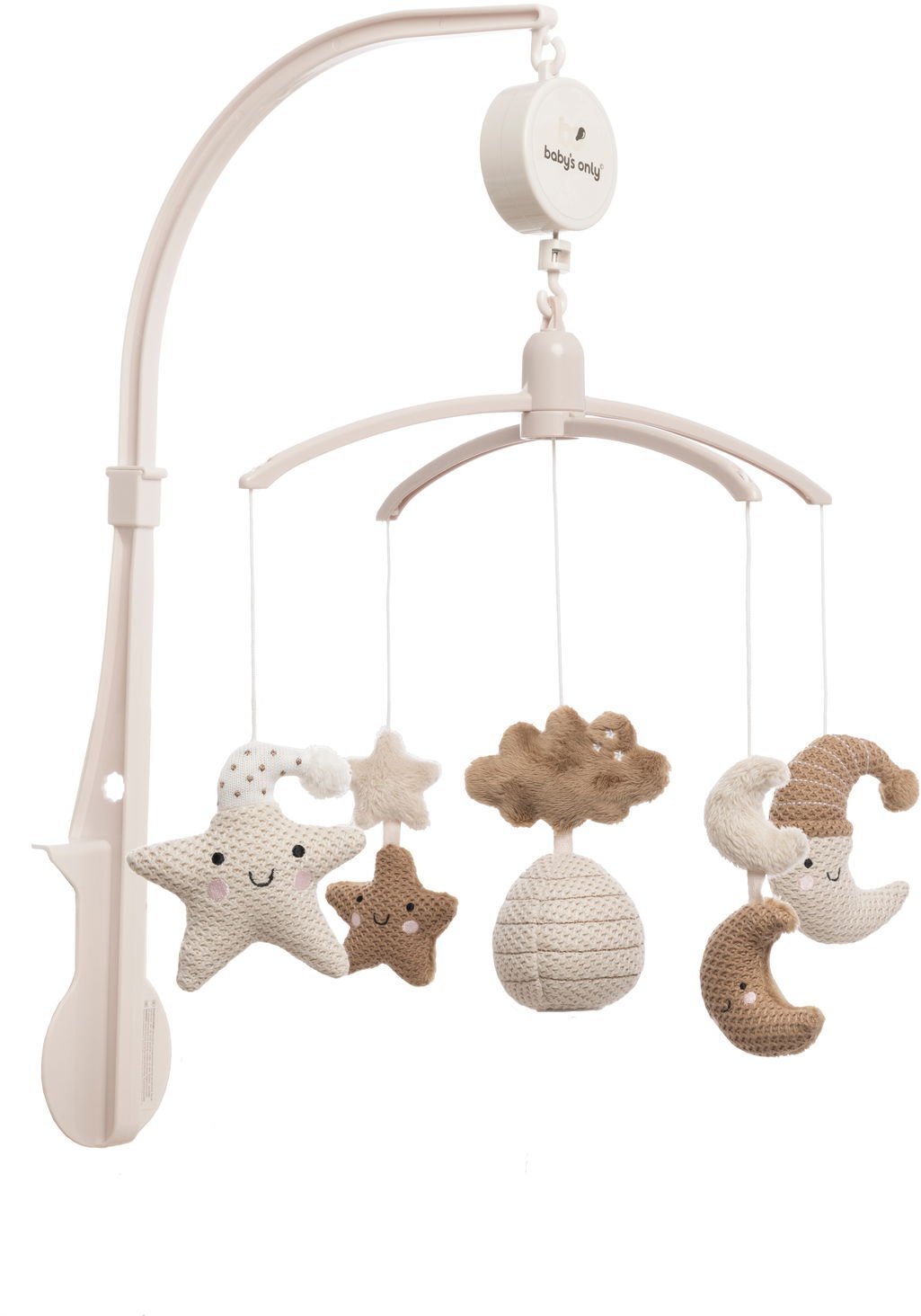 Babys Only muzykalny karuzel 0+ Heaven clay/ Warm linen BO-814.023.060.50 (8720791359300)