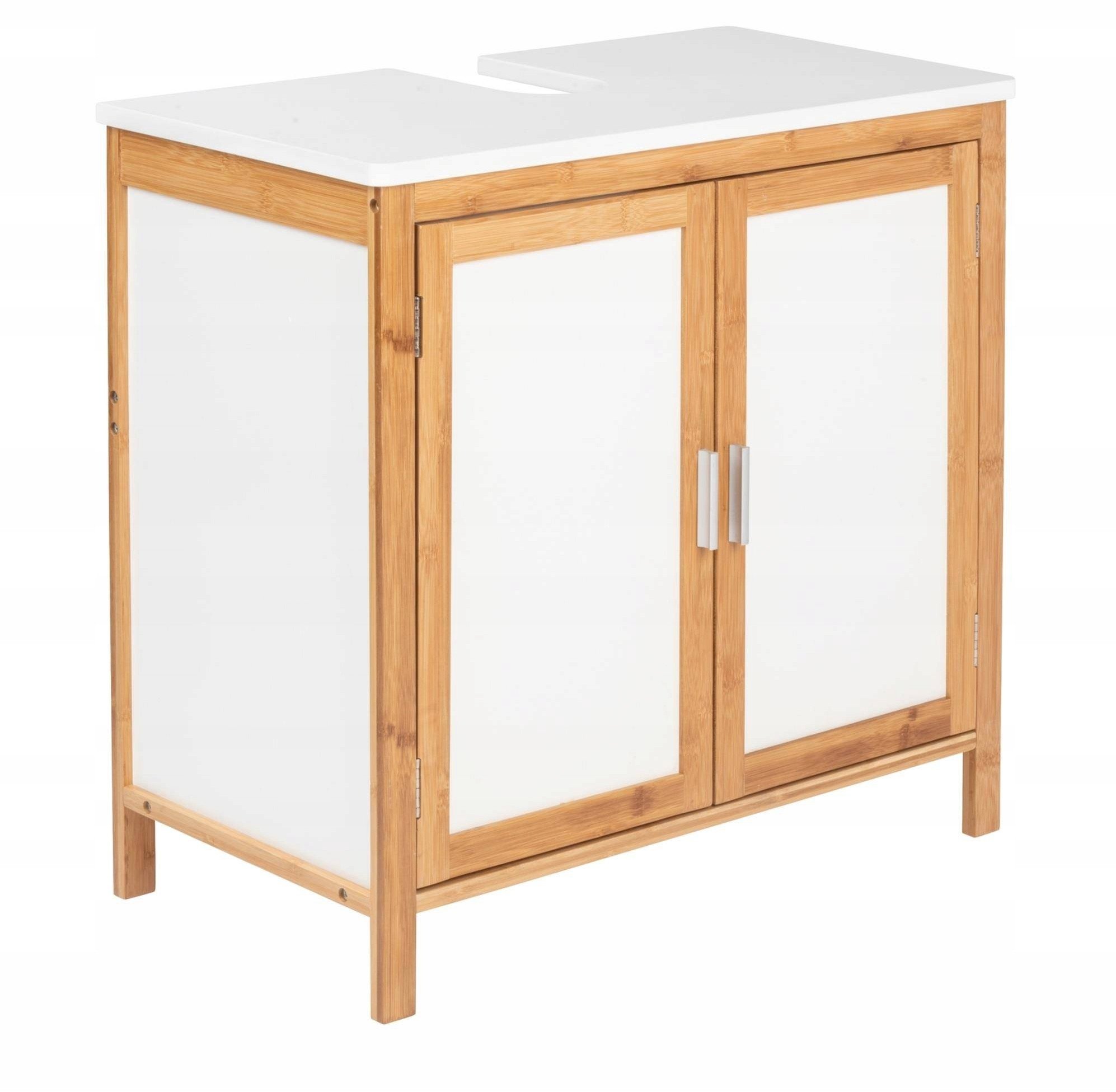 Szafka pod umywalkę FINJA, z bambusa i MDF, 65 x 60 x 33 cm, WENKO