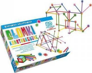 Multigra Słomki konstrukcyjne 80 elementów
