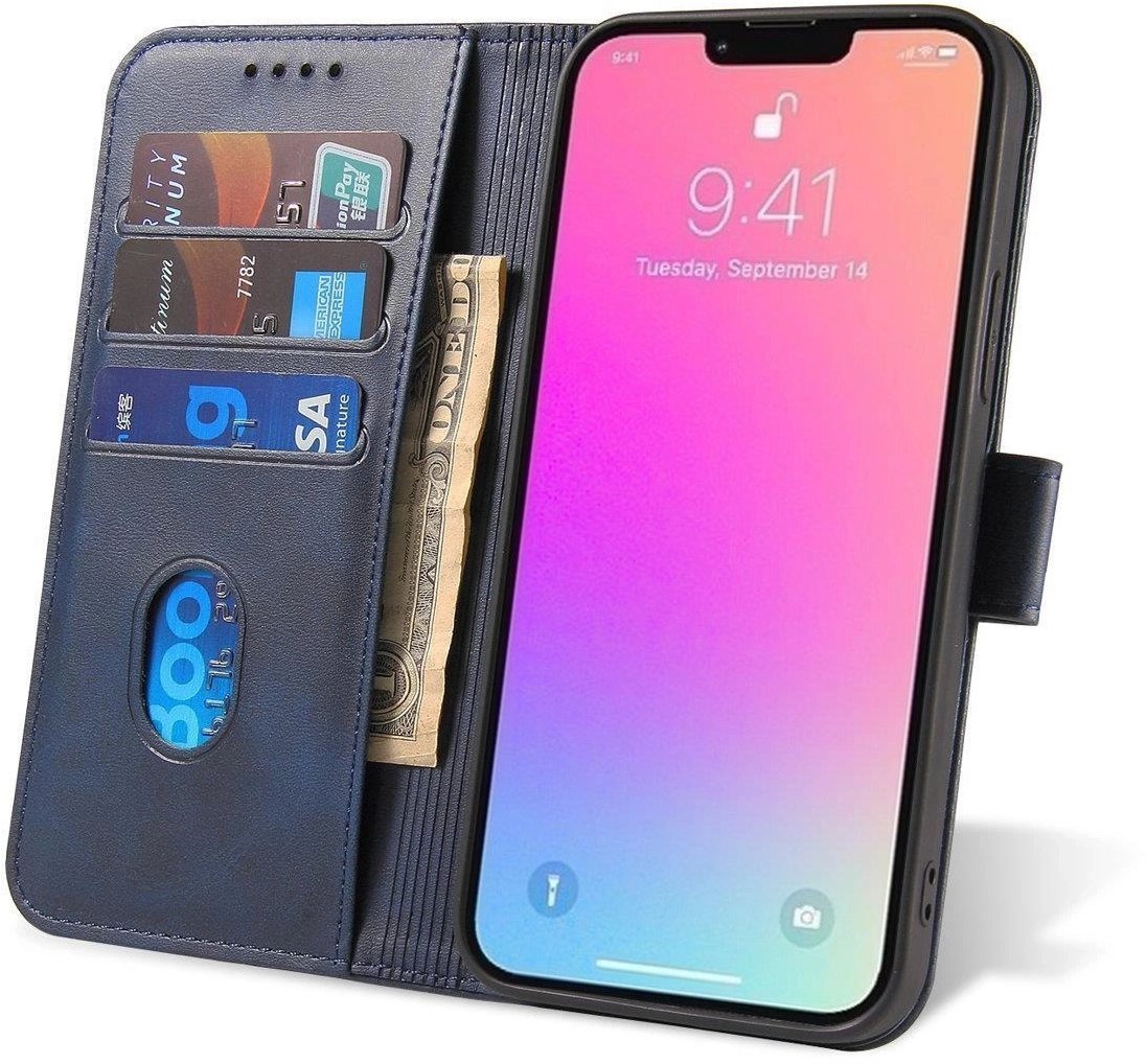Etui Magnet Case z klapką do Samsung Galaxy S25 Ultra - niebieskie