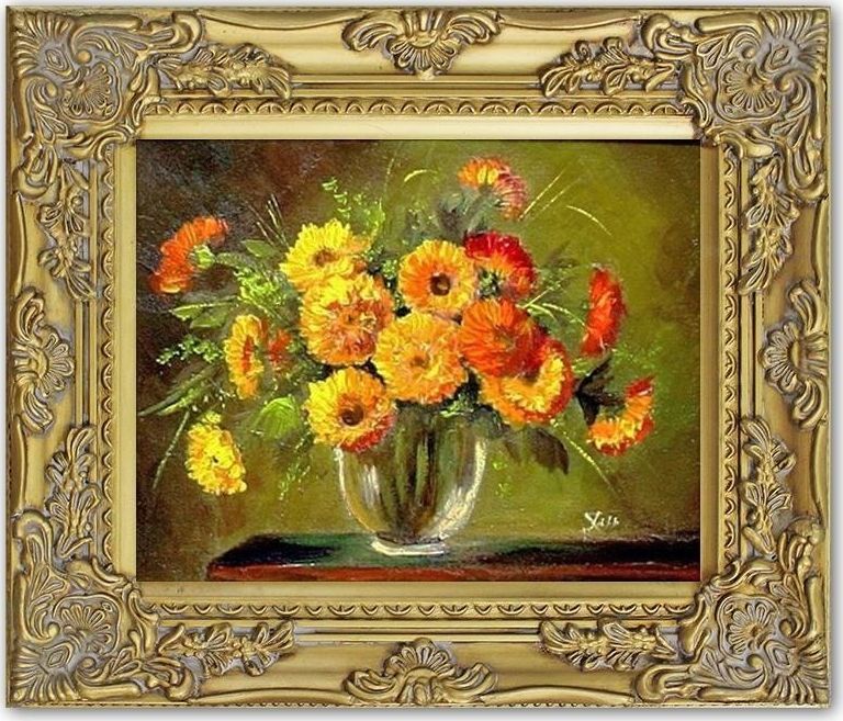 GO-BI Obraz Inne ręcznie malowany 27x32cm uniwersalny