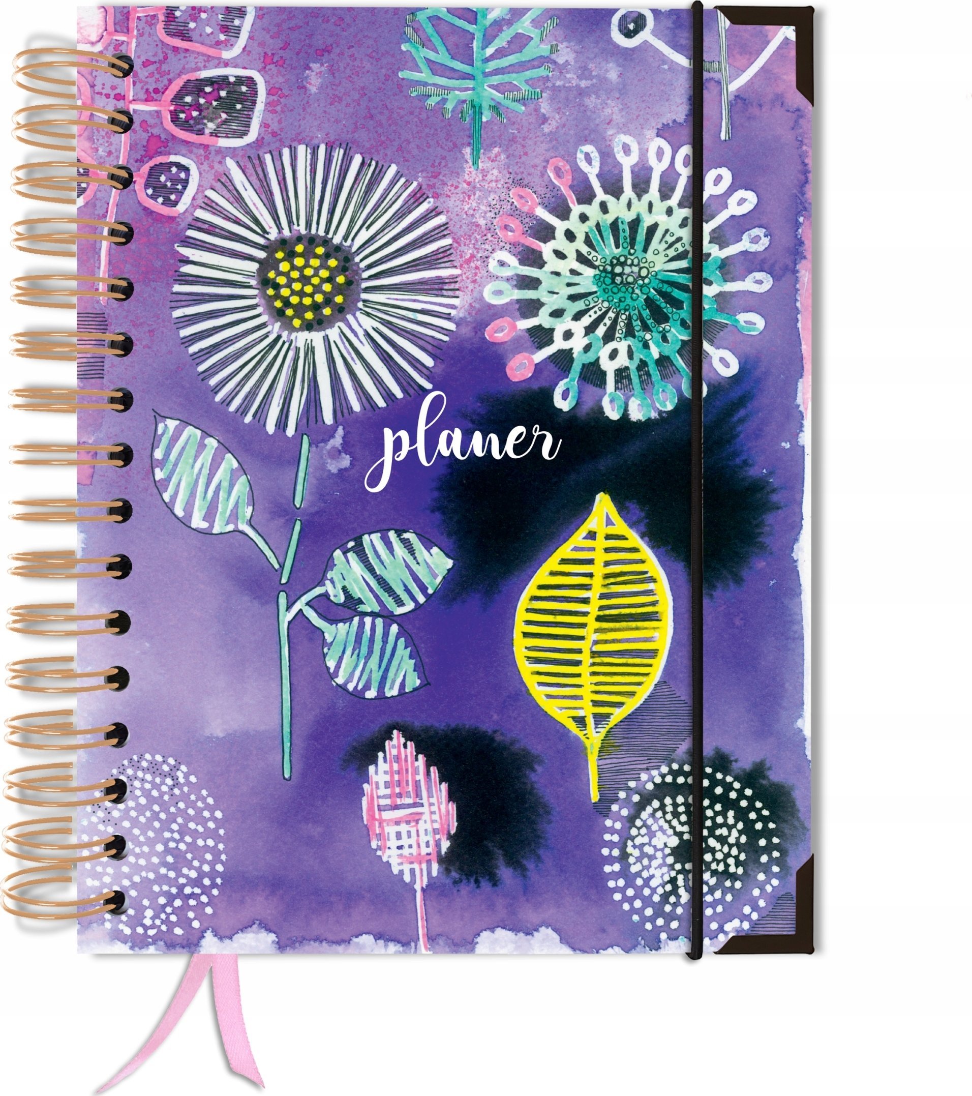 TadaPlanner Kalendarz terminarz bez dat planer książkowy A5+