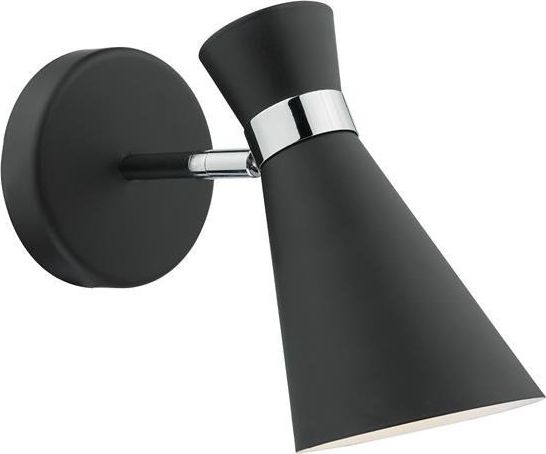 Kinkiet DAR ASHWORTHLampa Ścienna Kolor Czarny