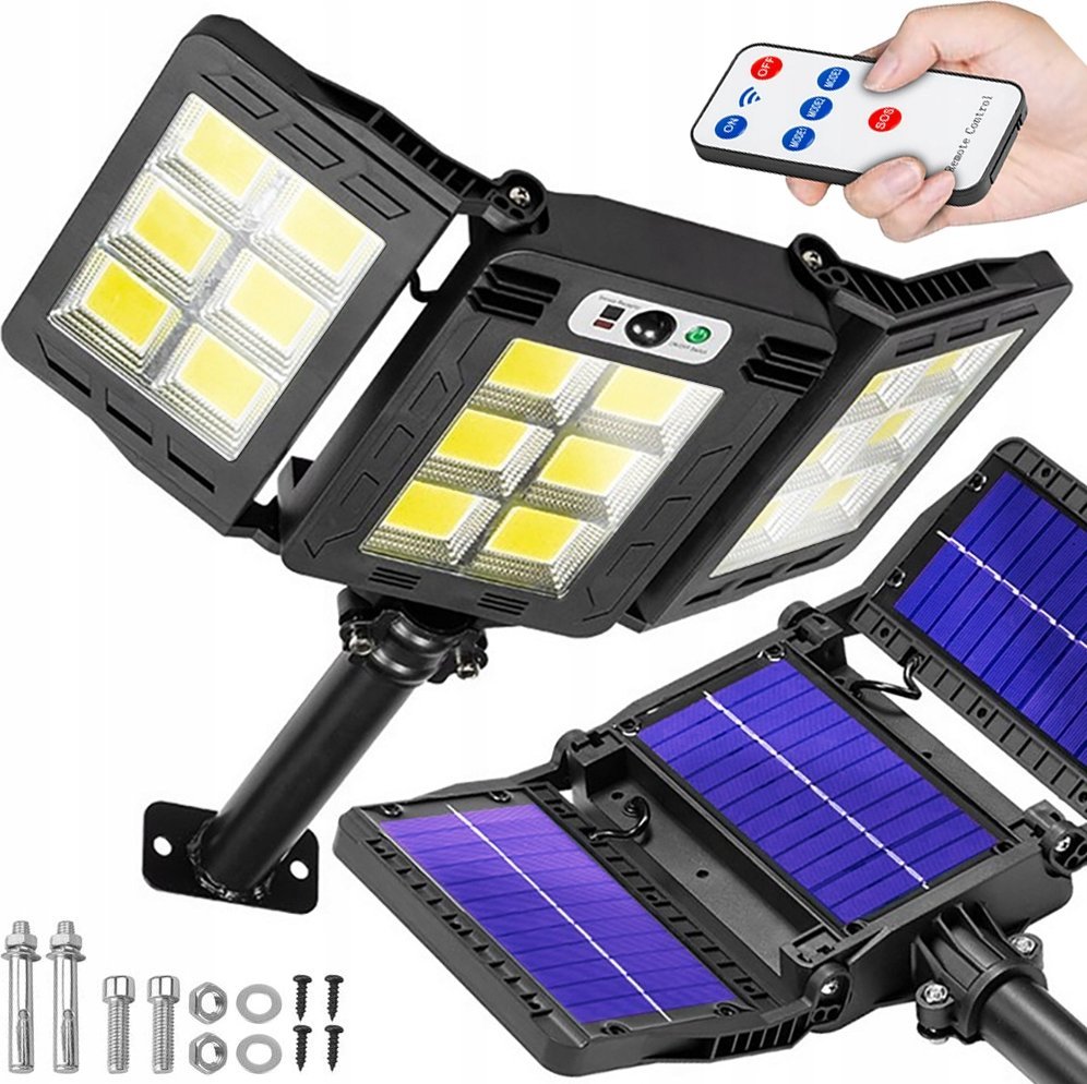 LAMPA LED ULICZNA SOLARNA 360W 6000K IP65 8000LM