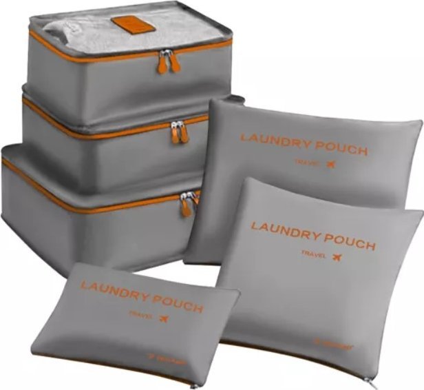 Korbi 6X ORGANIZER PODRÓŻNY DO TORBY WALIZKI ZESTAW ETUI NA UBRANIA BUTY TORBA