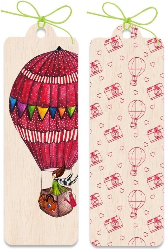 Cozywood Zakładka drewniana Balon