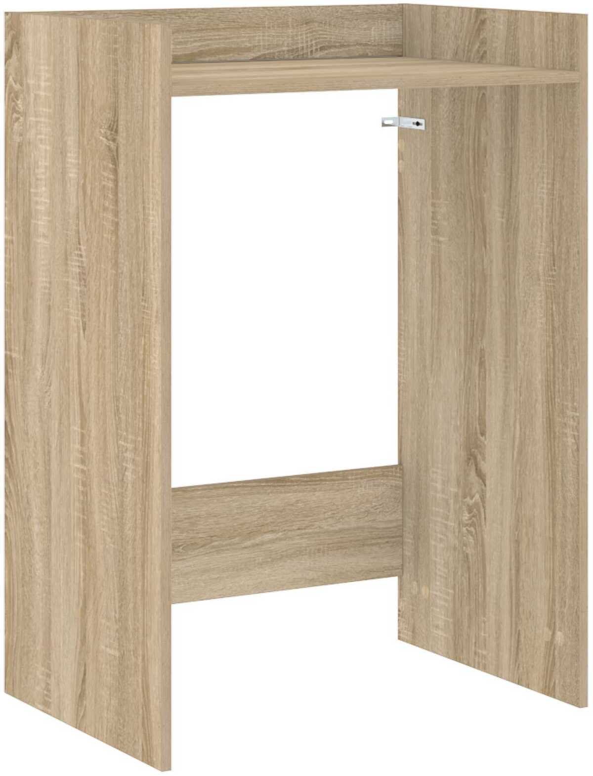 vidaXL Szafka na pralkę z przechowywaniem Sonoma 67,5 x 48 x 97 cm