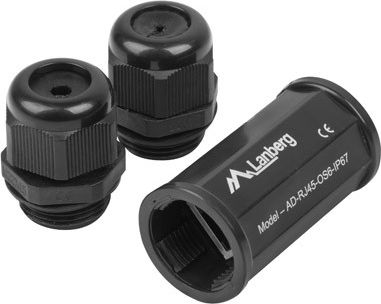 Lanberg Lanberg Adapter złączka sieciowa RJ45 - RJ45