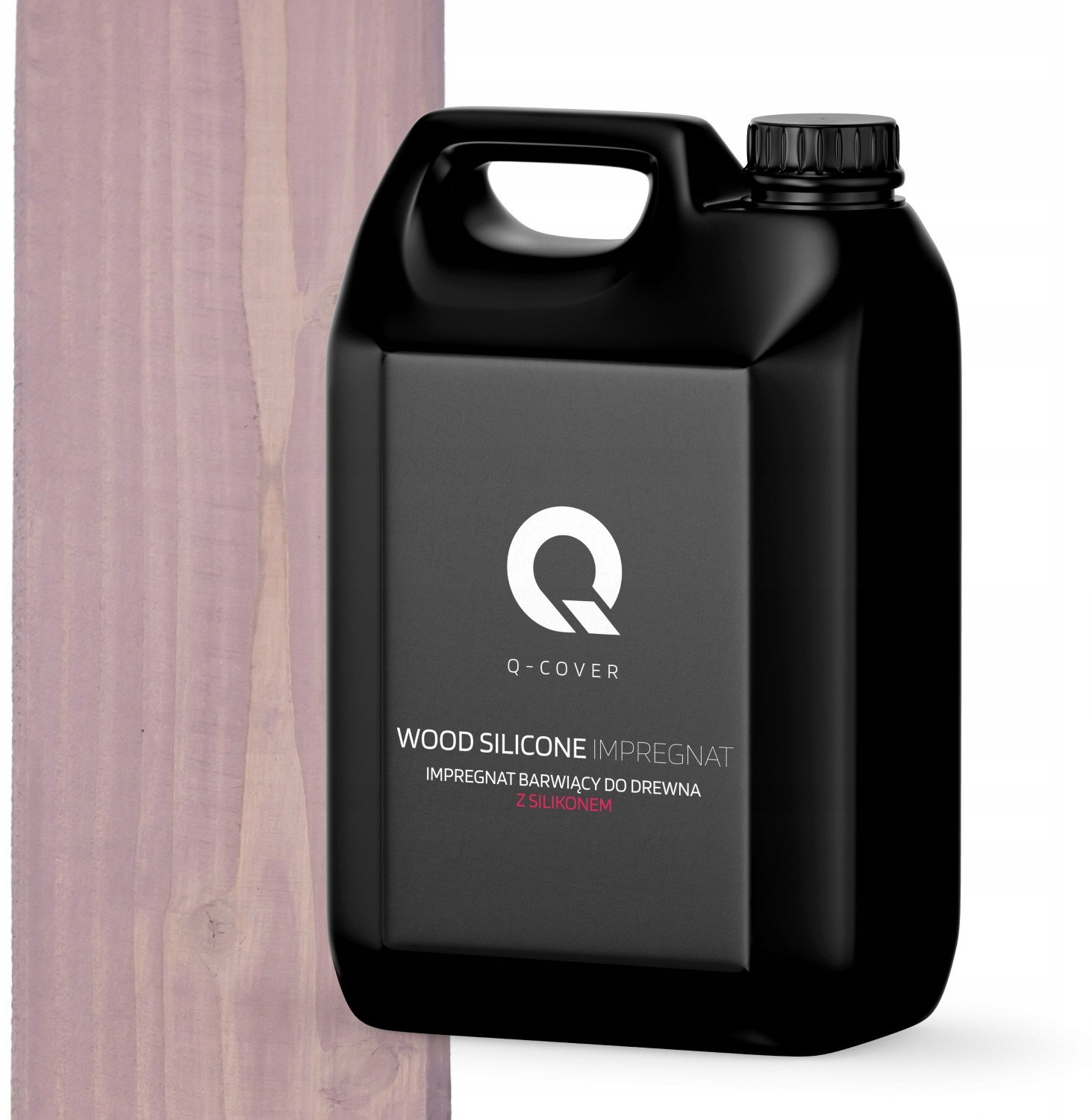 IMPREGNAT BARWIĄCY DO DREWNA Z SILIKONEM 2w1 KOLOR PUDROWY RÓŻ H3250 5L