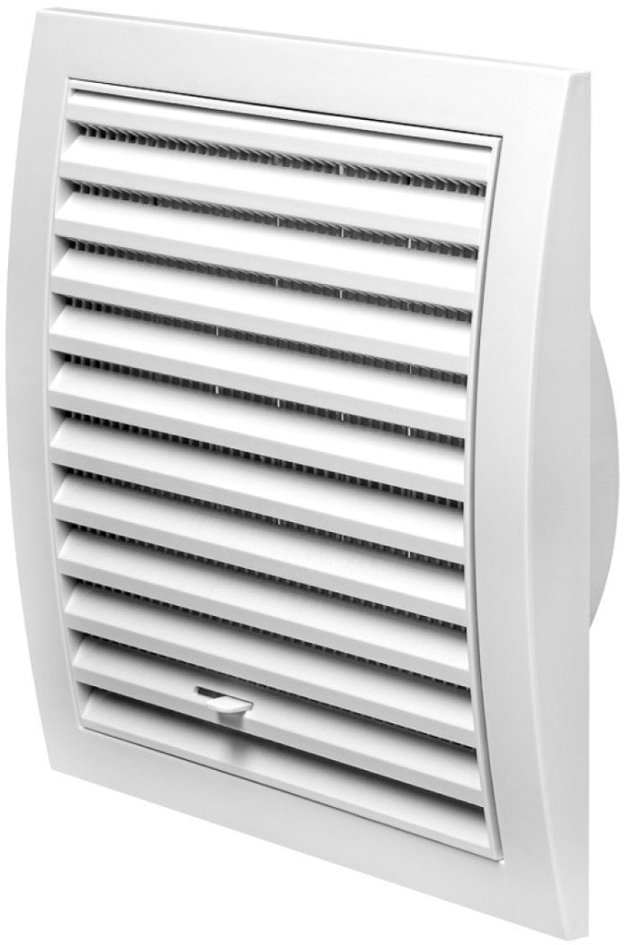 GRILLE ADJUSTABLE 190X190/D125, WHITE