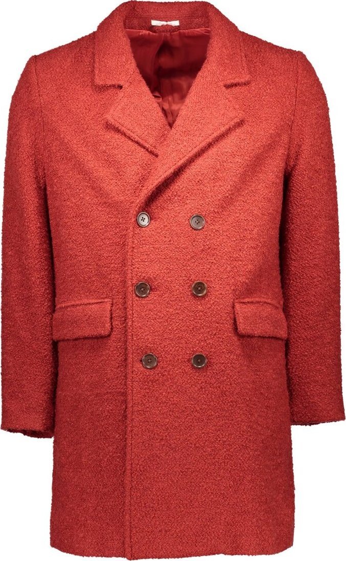 Kurtka męska Gant CZERWONY PŁASZCZ MĘSKI GANT L