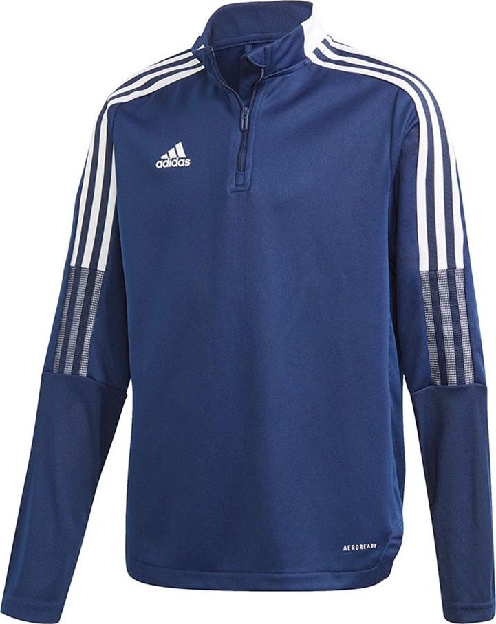 Adidas Bluza dla dzieci adidas Tiro 21 Training Top Youth granatowa GK9661 164cm