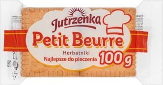 Jutrzenka Jutrzenka Herbatniki Petit Beurre 100g