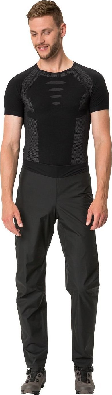 Vaude Spodnie przeciwdeszczowe męskie Vaude Kuro - czarne M