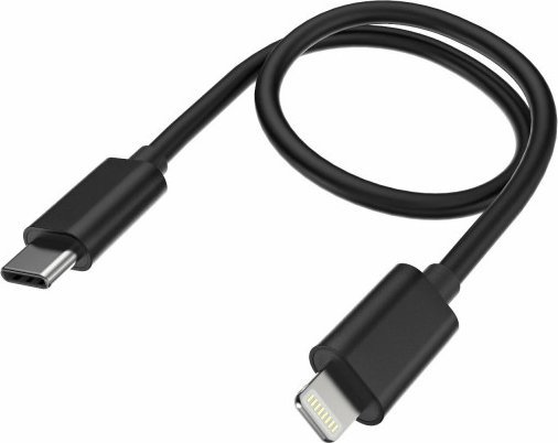 Kabel USB FiiO USB-C - Lightning 0.2 m Czarny (6953175730507)