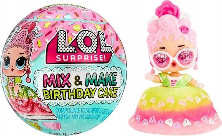 MGA L.O.L. Surprise: Mix & Make Birthday Cake Tots (593140)