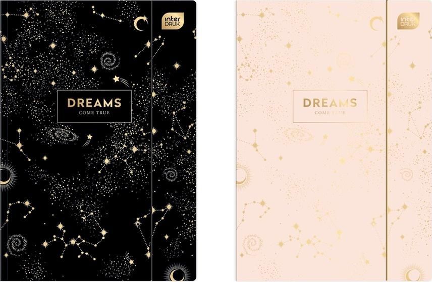 Interdruk Teczka z gumką A4+ Metallic Dreams (10szt)