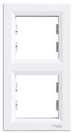 Schneider Electric Ramka podwójna Asfora biała (EPH5810221)