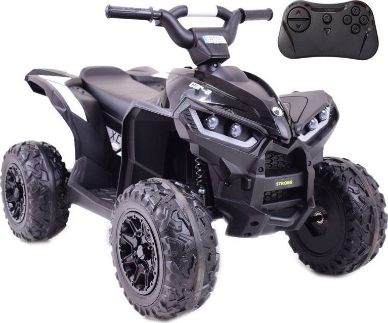 Import SUPER-TOYS QUAD NA AKUMULATOR Z PILOTEM XC SPORT, MIĘKKIE KOŁA HIT/HL578