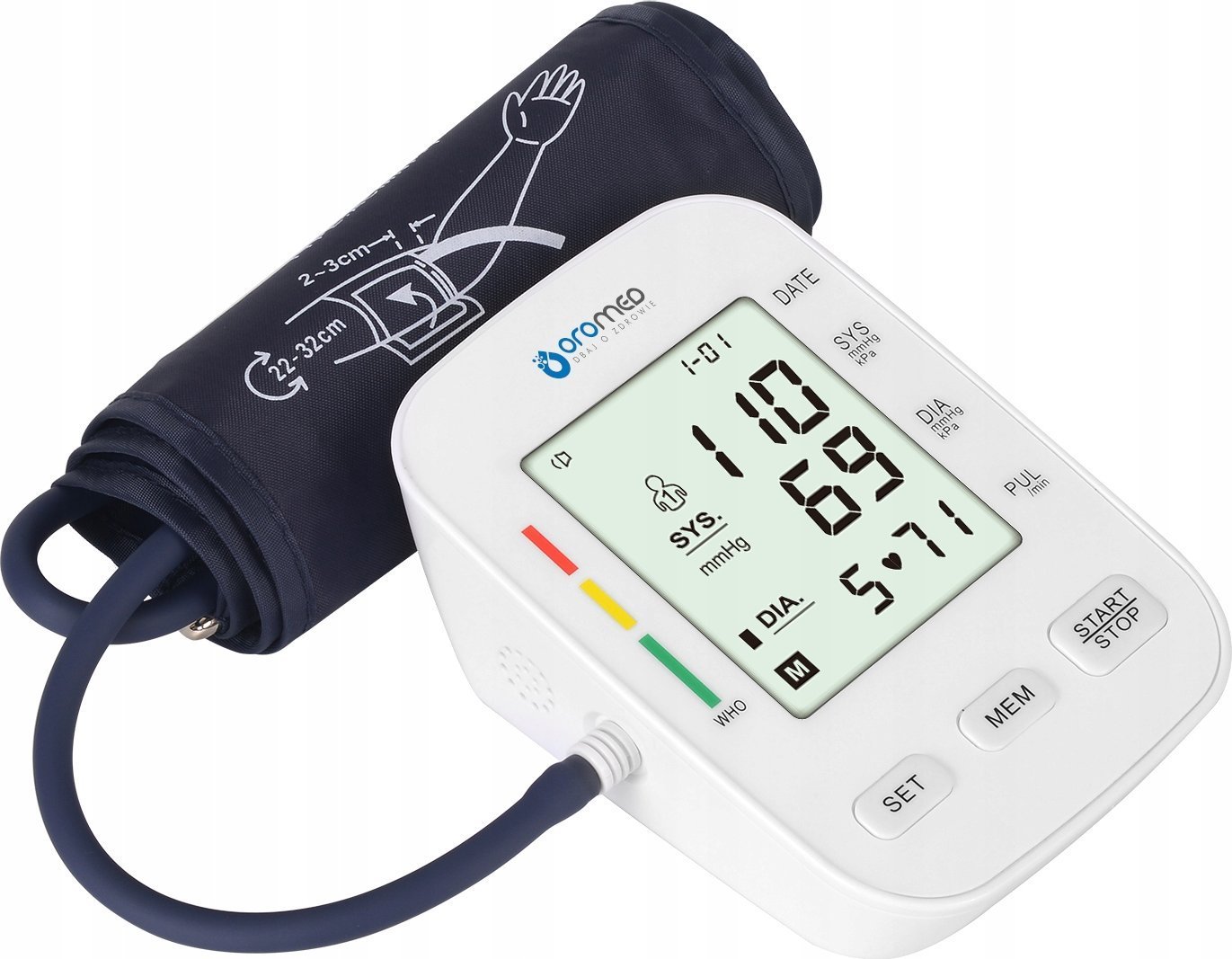 Ciśnieniomierz Oromed Ciśnieniomierz naramienny OROMED ORO-BP3