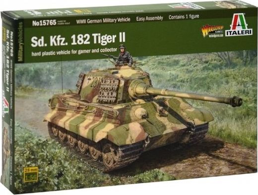 Italeri Model plastikowy SD.KFZ 182 Tygrys II