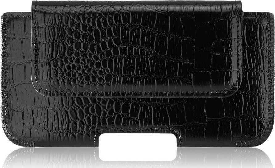 Surazo Kabura na pasek Belt case - Cayme Czarny Samsung Galaxy S22 Ultra