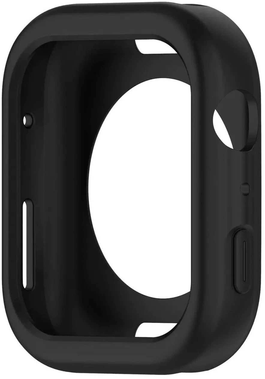 Etui Silicone Watch Case na Apple Watch 45 mm (Series 7/8/9) - czarne