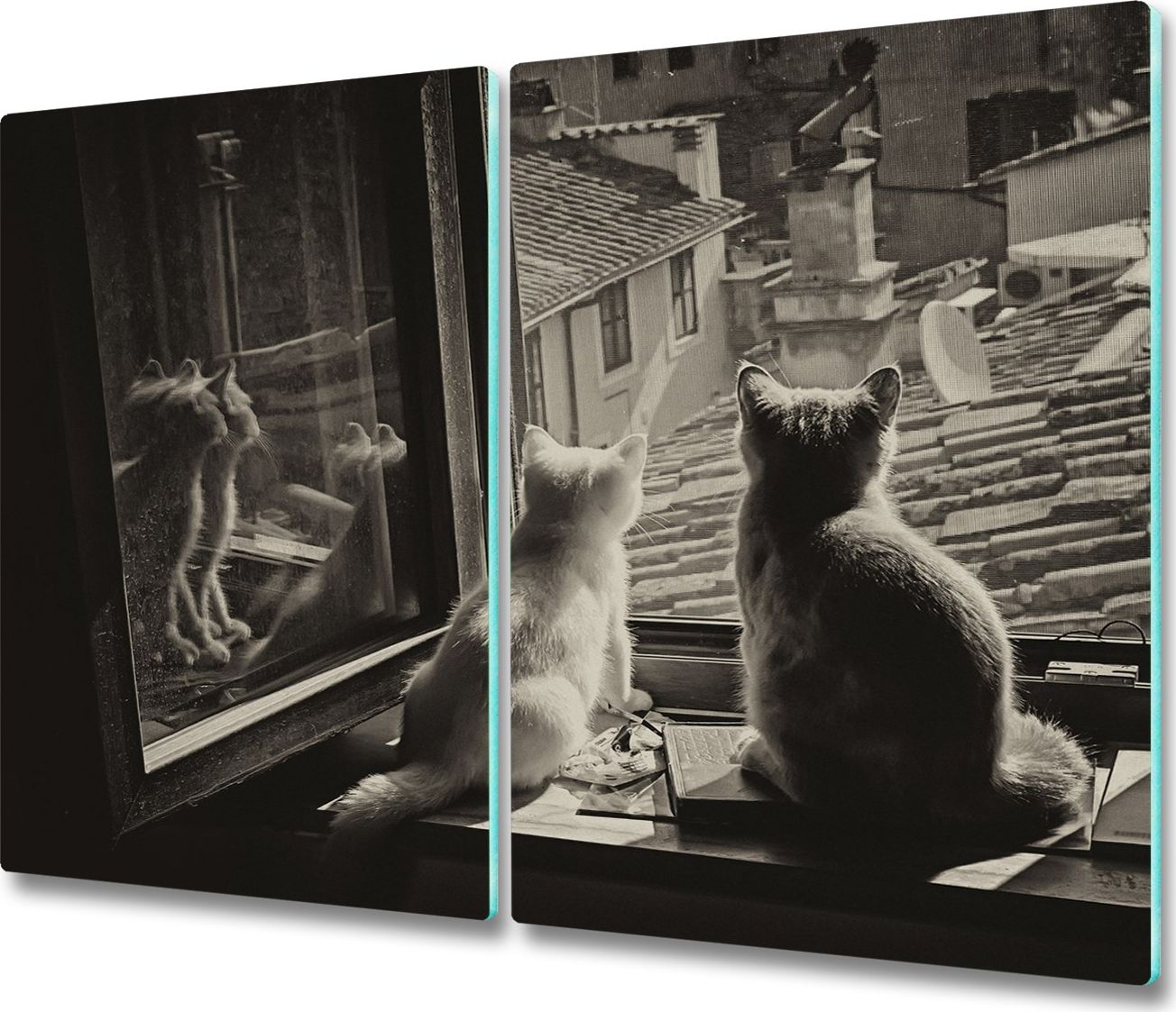 Deska do krojenia Tulup szklana 52x30cm 2szt.