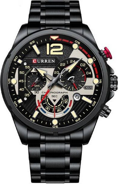 Zegarek Curren ZEGAREK MĘSKI CURREN 8395 (zc019b) - CHRONOGRAF
