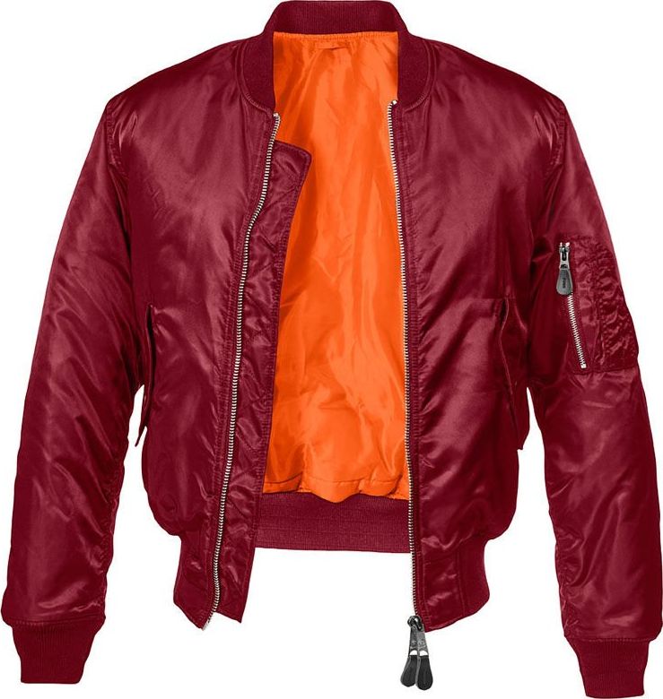 Brandit Kurtka męska MA1 Bordowa r. XL