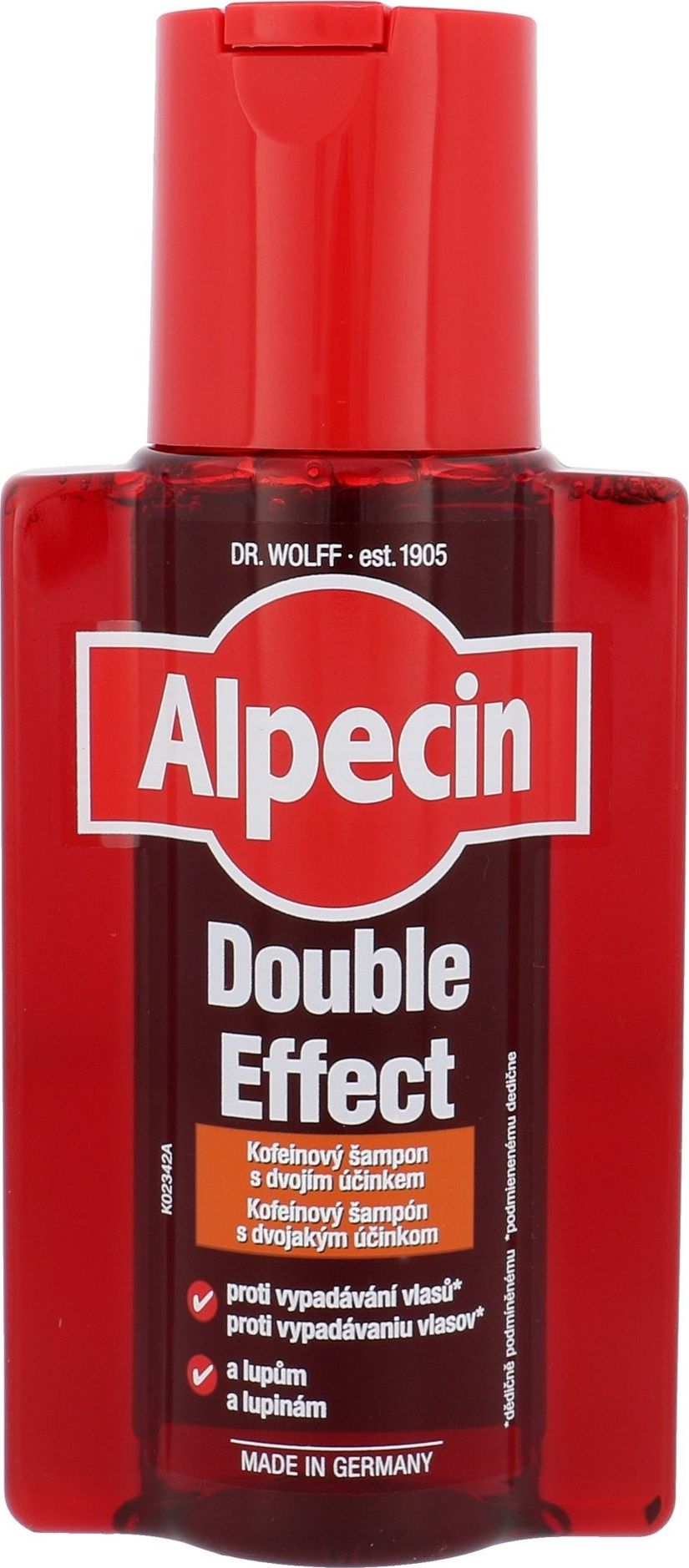 Alpecin Alpecin Double Effect Caffeine Szampon do włosów 200ml