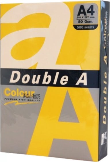 Double A Colour paper Double A, 80g, A4, 500 sheets, GOLD