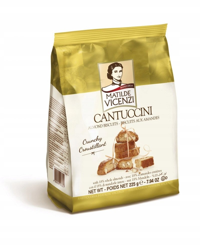 Ciastka z kawałkami migdałów Cantucini 225g - Matilde Vicenzi