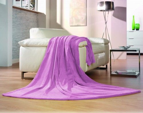 Gozze Gzze, Koc Memphis Premium, 150x200 cm, kol.różowy