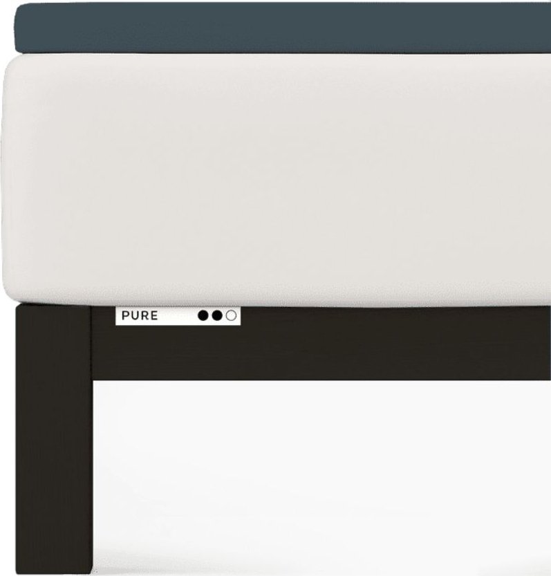 Schlaf-Gut Prześcieradło Schlafgut Pure Topper 120x200-130x220 Gray Deep 556 - M